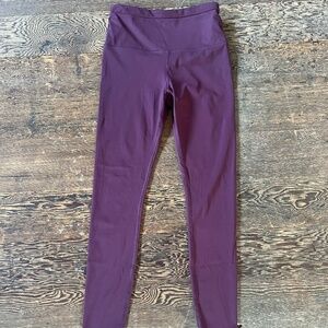 CRZ YOGA High-Waist Leggings in Deep Plum